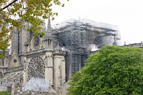 Notre dame de paris travaux