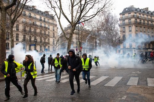 gilets jaunes Paris