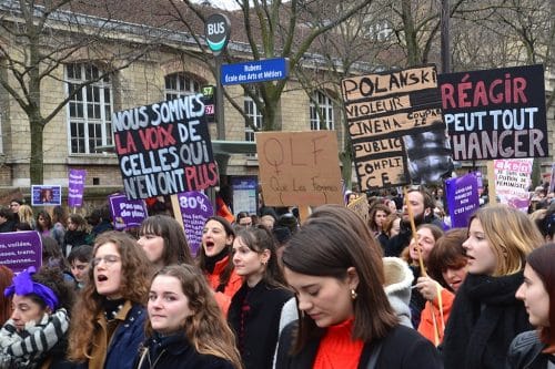 manifestation droits femmes